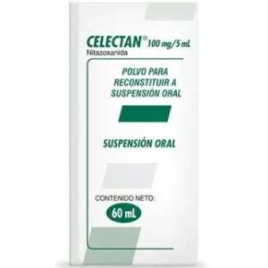 CELECTAN 100 MG/5 ML SUSP ORAL - FCO x 60 ML