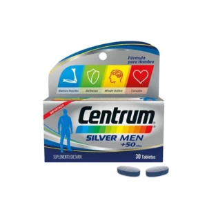 CENTRUM SILVER FOR MEN +50 AÑOS - FCO x 30 TAB