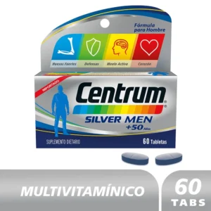 CENTRUM SILVER FOR MEN+50 AÑOS - FCO x 60 TAB