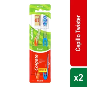 CEPILLO COLGATE TWISTER FRESS SUAVE x 2 - OFERTA ESPECIAL