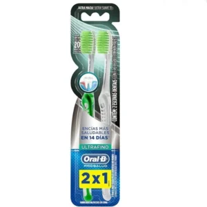 CEPILLO ORAL B PRO SALUD ULTRA FINO - 2 x 1