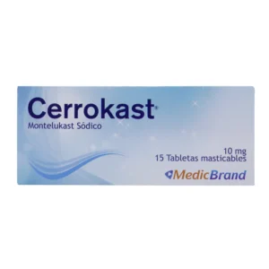 CERROKAST 10 MG - CAJA x 15 TAB
