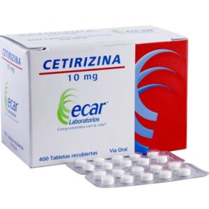 CETIRIZINA 10 MG - CAJA x 400 TAB