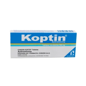 CHINOIN KOPTIN 500 MG - CAJA x 3 TAB