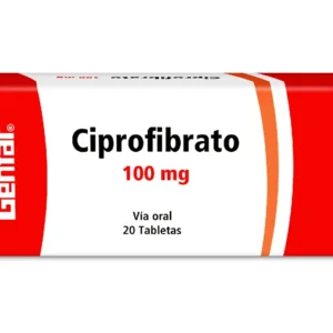 CIPROFIBRATO 100 MG - CAJA x 20 TAB