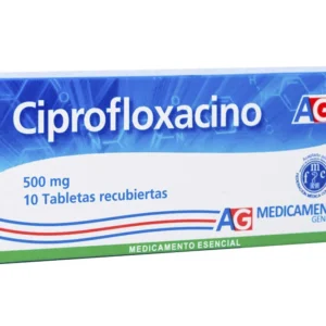 CIPROFLOXACIN0 500 MG - CAJA x 10 TAB