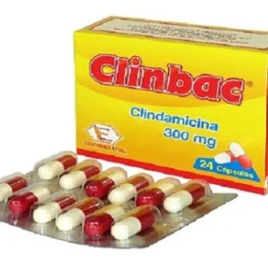 CLINBAC 300 MG - CAJA x 24 CAP