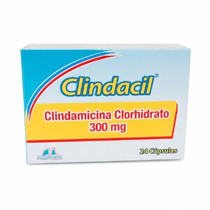 CLINDACIL 300 MG - CAJA x 24 CAPS DURAS