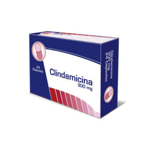 CLINDAMICINA 300 MG - CAJA x 24 CAP