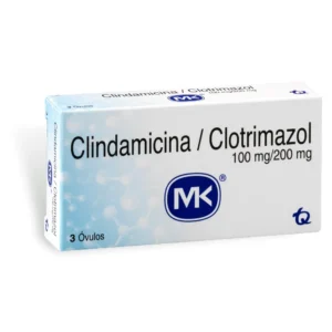 CLINDAMICINA + CLOTRIMAZOL 100 MG/200 MG - CAJA x 3 OVULOS VAG.