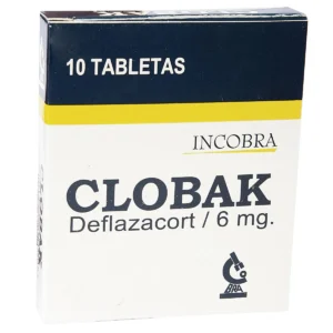 CLOBAK 6 MG - CAJA x 10 TAB