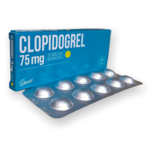 CLOPIDOGREL 75 MG - CAJA x 10 TAB.