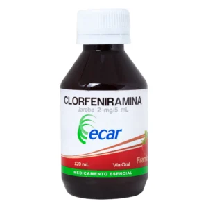 CLORFENIRAMINA 0.04 GR JARABE - FCO x 120 ML