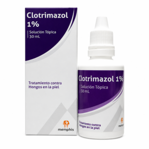 CLOTRIMAZOL 1% SLN TOP - FCO x 30 ML