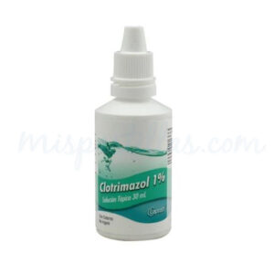 CLOTRIMAZOL 1% SLN TOPICA - FCO x 30 ML