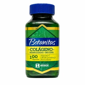 COLAGENO HIDROLIZADO + BIOTINA CON VIT C - FCO x 100 CAPS