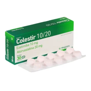 COLESTIR 10 MG/20 MG - CAJA x 30 TAB