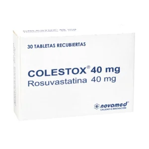 COLESTOX 40 MG - CAJA x 30 TAB. REC.