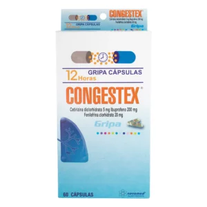 CONGESTEX GRIPA - CAJA DISPENSADOR x 60 CAP