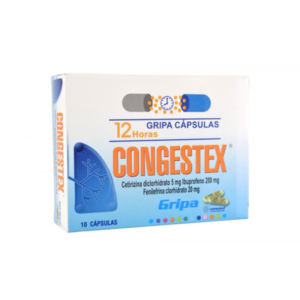 CONGESTEX GRIPA - CAJA x 10 CAP
