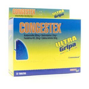 CONGESTEX GRIPA GRANULADO CAJA x 30 SOBRES