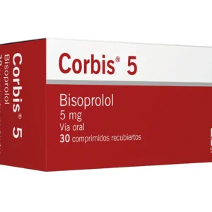 CORBIS 5 MG - CAJA x 30 TAB