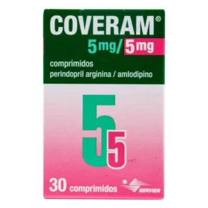 COVERAM 5 MG/5 MG - CAJA x 30 COMP.