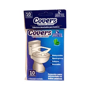 COVERS SACHET X 10 UNIDADES ( PROTECTOR SANITARIO PARA MUJER)