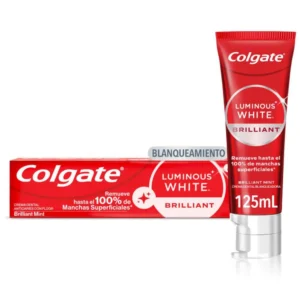CREMA DENTAL COLGATE LUMINOUS WHIETH - TUBO x 125 ML