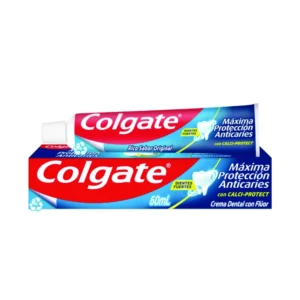 CREMA DENTAL COLGATE MAXIMA PROTECCION ANTICARIES - TUBO x 60 ML