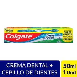 CREMA DENTAL COLGATE TRIPLE ACCION x 50 GR GTS CEP. PREMIER CLEAN - OFERTA ESP