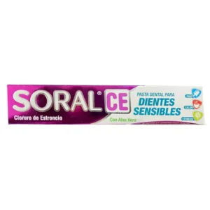 CREMA DENTAL SORAL CE PLUS CON ALOE VERA - TUBO x 100 GR