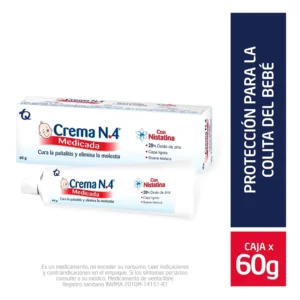 CREMA N°4 MEDICADA - TUBO x 60 GR