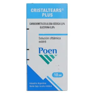 CRISTALTEARS PLUS 0.5%/0.9% SLN OFT - FCO x 10 ML
