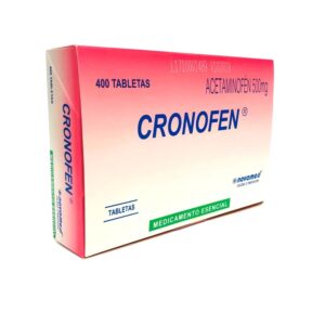 CRONOFEN 500 MG - CAJA x 400 TAB