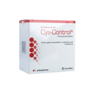 CYS-CONTROL POLVO PARA RECONST A SLN ORAL- CAJA x 20 SACHETS