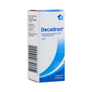 DECADRON 1%/3.5 % SLN OFT - FCO x 5 ML
