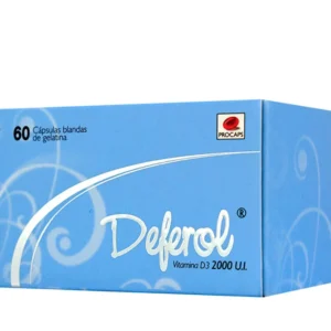 DEFEROL 2000 UI - CAJA x 60 CAPS BLANDAS