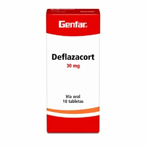 DEFLAZACORT 30 MG - CAJA x 10 TAB