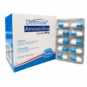 DELTMOXI 500 MG - CAJA x 100 CAPS