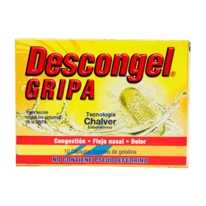 DESCONGEL GRIPA CBG - CAJA x 10 CAP