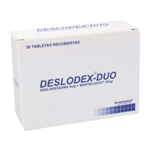 DESLODEX DUO MONTELUKAST/DESLORATADINA 10/5 MG  X 30 TABL