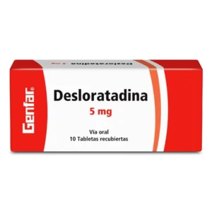 DESLORATADINA 5 MG - CAJA x 10 TAB