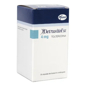 DETRUSITOL SR 4 MG - CAJA x 30 CAP