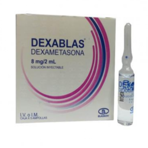 DEXABLAS 8 MG/2 ML SLN INY - CAJA x 5 AMP