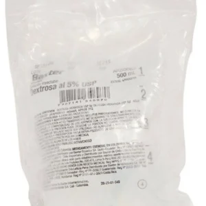 DEXTROSA AL 0.5% SLN INY - BOLSA x 500 ML