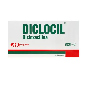 DICLOCIL 500 MG - CAJA x 20 CAPS