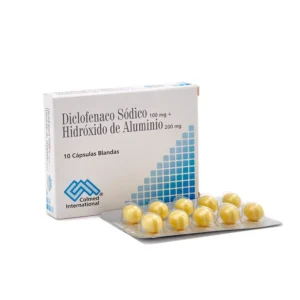 DICLOFENACO SODICO 100 MG + HIDROXIDO DE ALUMINIO 200 MG - CAJA x 10 CAP