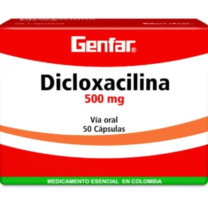 DICLOXACILINA 500 MG - CAJA x 50 TAB