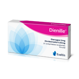 DIENILLE 2 MG + 0.03 MG - CAJA x 21 COMP.